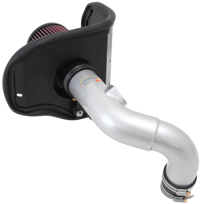 Chevrolet Sonic Performance Air Intake - K&N Engineering - Typhoon - Silver - `12-`19